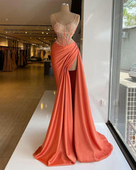 Sheath Long Evening Dresses, Prom Party Dresses