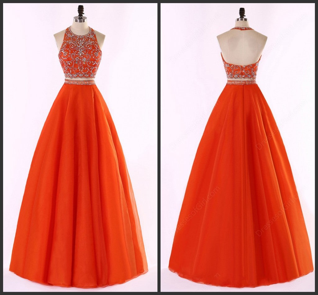 2 Piece Prom Dresses, New Style Evening Gowns